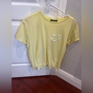 MANGO Yellow T-shirt